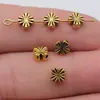 6X6Mm 0.4g Multicor DIY Acessórios para Joias Feitas à Mão Contas com Furo Grande e Pequeno Contas com Padrão de Furo Pequeno