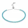 Pulsera Transfronteriza de Nuevo Estilo Colorida con Circonita, Exquisita, de Lujo Ligero para Niñas, Dulce, a la Moda, Sencilla, de Nicho, Fresca, Versátil