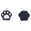 Lindo Colorido Pata de Perro, Pata de Gato, Pata de Oso Colgante de Resina Accesorios para Joyería DIY Pendientes Collar Llavero Colgante