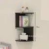 Prateleira de Canto Transfronteiriça para Sala de Estar e Quarto, Organizador de Canto Montado na Parede com Design de Múltiplas Camadas e Prateleira Decorativa