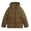 Exportación mayorista transfronteriza de chaquetas acolchadas de algodón con capucha engrosadas, chaquetas acolchadas de algodón con alternativa de plumón rellenas de aerogel y prendas de abrigo