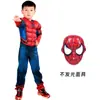 Ropa Musculosa de Spider-Man Disfraz de Halloween Infantil Cosplay de Héroe Disfraz de Escenario de Spider-Man