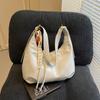 Bolso informal de gran capacidad para mujer, novedad de 2025, bandolera combinable para estudiantes universitarios, ideal para salir en primavera y verano.