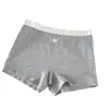 A274 # Calzoncillos tipo bóxer con estampado de nube y leche para mujer, Algodón puro Antibacteriano Cintura media Ropa interior para adolescentes 10A.