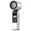 Novo Modelo 2025 Ventilador de Mão de Alta Velocidade 100 Velocidades Mini USB Recarregável Dobrável Portátil Ventilador Turbo Atacado