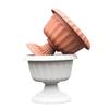 Maceta de Copa de Vino de Pelo Liso de Fábrica Universal Maceta de Flores de Torre Vintage Maceta de Flores Hidropónica de Cobre Cuenco de Hierba de Dinero Maceta de Loto Maceta Europea para Loto Acuático