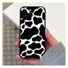 Funda para teléfono móvil iPhone15 con estampado de moda para comercio exterior, textura de vaca y cebra