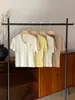 EVERTRUE Shisanhang 2026 Verano Estilo Coreano Cuello en V Camisa POLO Manga Corta Tejido Top para Mujer 35335