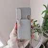 Adecuado para Teléfono Móvil Sony Xperia1Vii Cartera de Tarjetas con Textura de Guijarro Billetera con Cremallera para Tarjetas Cruzada Funda Protectora 10Vi