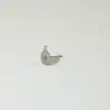 Fabricantes acero inoxidable DIY aretes hechos a mano accesorios colgantes aguja plana aguja de arete aretes planos fondo plano joyería al por mayor