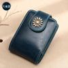 Bolsa Pequena para Maquiagem Feminina, Estojo de Maquiagem Portátil com Espelho, Porta-Batom, Bolsa Organizadora da Moda, Mini Bolsa Feminina