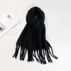 Bufanda de Color Sólido para Mujer Invierno Nuevo Bufanda de Imitación Cachemir Europea y Americana Bufanda Cálida Multicolor Transfronteriza Chal Largo Venta al por Mayor