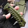 Cuchillo de Exterior, Cuchillo Recto, Cuchillo Táctico Multifuncional, Cuchillo Militar, Cuchillo de Supervivencia para Camping, Tarjeta de Herramientas, Varilla de Magnesio, Pedernal, Juego de Cuchillos Combinados