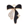 Pulseira Decorativa Diária Exquisita com Laço de Strass DIY Acessórios de Joias Transfronteiriços Venda Direta da Fábrica Atacado Pode Ser Lote Misto