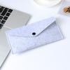 Bolsa de Feltro para Celular Embalagem para Capa de Celular Bolsa de Feltro e Lã para Celular Brinde Publicitário Bolsa Envelope de Feltro