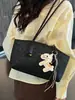 Bolsa Tote Casual Nova Moda Transfronteiriça, Bolsa de Ombro Tendência Estilo Coreano Ins para Trabalho e Deslocamento, Bolsa Feminina