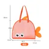 Nueva bolsa de almacenamiento de playa para niños, bolsa de almacenamiento portátil para herramientas de cavar arena, bolsa de playa exterior de gran capacidad para niños nadando