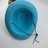 Sombrero de sol de mezclilla estilo coreano de verano para niños y niñas, sombrero de paja para bebé, sombrero de paja para niños con estrella de cinco puntas, venta al por mayor