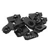 35 piezas cubierta de coche pernos protectores de carrocería 70 piezas tornillos de hierro lámina de hierro fijada hebilla de coche metal clip en U