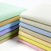 Tejido de gofre de doble cara cóncavo-convexo con diseño de piña, con caída regordeta, color liso, para suéter, chaqueta, pantalón, vestido, tela de diseñador