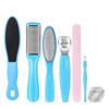Set de lima para pies para eliminar piel muerta y callos, Exfoliante para pies, Raspador para planta y talón del pie, Herramienta para el cuidado de los pies