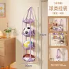 Bolsa colgante para guardar pelotas, estante de fútbol para niños en casa, entrada detrás de la puerta, estante de baloncesto para montar en la pared sin taladro