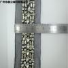 DIY encaje accesorios industria pesada ropa hecha a mano nuevo cuello turbante accesorios de cinta de diamantes