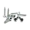 Tornillos Autorroscantes Galvanizados de Cabeza Avellanada en Cruz Tornillo de Cabeza Avellanada en Cruz Cola Puntiaguda Tornillo M3.5*19