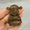 Adorno de Estatua de Buda de Lingote Antiguo para Hogar, Sala de Estar, Oficina, Tienda, Figura del Dios Lingote, Adorno Pequeño de Aleación para Mesa de Té de Ceremonia del Té