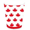 Mm292 Bandera Canadiense Día Nacional Festivo Vajilla para 8 Personas Juego de 4 Piezas Plato de Papel Servilleta de Papel