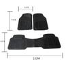 Tapetes de carro tapetes de pvc à prova d'água antiderrapante fácil limpeza resistente à sujeira resistente ao desgaste carro cuttable tapete tipo tapete