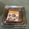 Bandeja de Madera de Bambú con Asas, Bandeja Doble de Bambú con Orejas, Bandeja de Té de Ángulo Recto, Bandeja de Frutas de Bambú, Bandeja de Té Simple, Bandeja para Hotel