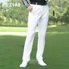 Pgm Pantalones de Golf para Hombre Pantalones de Otoño e Invierno Pantalones Deportivos Elásticos con Cremallera Bolsillo con Solapa Pantalones de Hombre Ropa de Golf