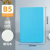 Cuaderno Estudiante Color Caramelo Personalizado Engrosado Alto Valor Línea Horizontal en Blanco A5A6B5 Bloc de Notas de Hojas Sueltas