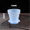 DIY Espessado Assadeira Pote Bolo Copo Farelo Madeira Copo Confeitaria Sorvete Vaso Flores Iogurte Mousse Copo Conjunto 100