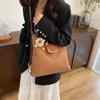 Bolso Tote Casual de Gran Capacidad para Mujer 2024 Invierno Nuevo Multifunción para Viaje al Trabajo Hombro Trasero Retro Nicho Bolso Bandolera