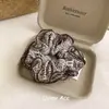 Nuevo pasador de pelo con estampado de leopardo y pelo castaño 2026, accesorio de pelo versátil para la parte trasera de la cabeza, scrunchie, accesorio de pelo rizado vintage, accesorio para la cabeza para mujer