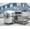 Fabricante de Shanghái Camión de Comida Rápida de Tracción Autocaravana Camión de Comida Móvil Camión de Atracción Carrito de Camión de Comida para Catering en Venta