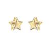 Aretes de Metal Geométricos Europeos y Americanos de Latón Estrella Grande de Cinco Puntas Aretes de Metal Temperamento Lujo Ligero Alta Calidad Joyería al por Mayor