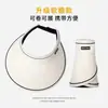 Boné Esportivo de Verão com Proteção Solar para Ciclismo e Atividades ao Ar Livre, Estilo Coreano, com Cobertura Facial e Top Vazio