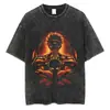 Estilo Lavável TransfronteiriçoTamanho Europeu TransfronteiriçoCamiseta Casual de Verão Oversized Masculina