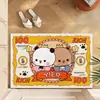 Felpudo Antideslizante para Puerta de Entrada con Bucle de Seda, Felpudo Resistente a la Suciedad para la Entrada del Hogar, Alfombra Original Personalizable