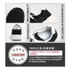 Tenis Universales Negros de Suela Gruesa para Hombre, Nueva Moda Primavera 2026 Zapatos Casuales para Viajar, Zapatos Deportivos Cómodos de Suela Suave