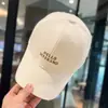 Boné de Beisebol Guanhua Logo Personalizado Estilo K Bordado com Letras para Homens e Mulheres Estudantes Jovens Aba Rígida