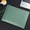 Maletín de Cuero para Documentos Personalizado Maletín para Reuniones de Negocios Carpeta Gran Capacidad A4 Hebilla Magnética Impermeable Bolsa de Almacenamiento para Archivos