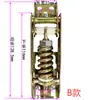 Bisagra de Congelador Comercial Bisagra de Resorte para Puerta de Tapa Superior Horizontal Puerta de Congelador Bisagra de Puerta de Refrigerador Bisagra Móvil de Congelador