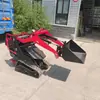 Cargadora compacta de dirección deslizante de múltiples modelos directamente de fábrica Cargadora todoterreno para ingeniería agrícola