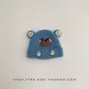 Touca Super Fofa Suéter para Bebê Touca à Prova de Vento Aquecimento Mês Idade Tricô Lã Touca de Bebê Outono Inverno Recém-nascido Pequeno Fofo