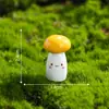 Novo produto transfronteiriço: cogumelos em miniatura adoráveis, com a cabeça inclinada, perfeitos para terrários de musgo, decorações DIY e expositores em miniatura