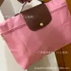 Bolsa Plegable para Computadora de Nylon con Dragón Incrustado Puede Caber Papel de Archivo A4 Portátil de 14 pulgadas Bolso de Mano Maletín Dumplings